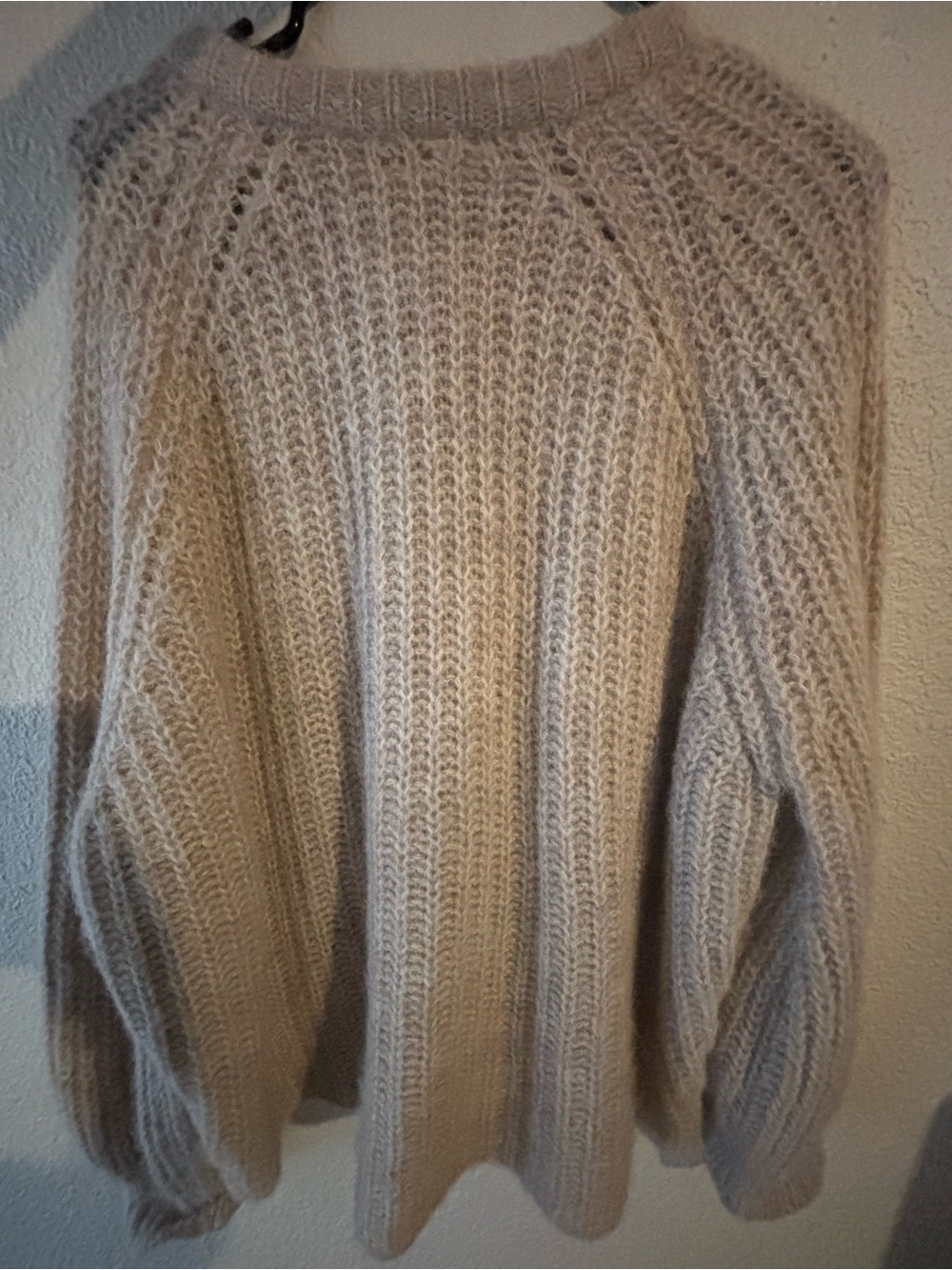 Sezane Emile Cardigan - Light Beige - Cozy Knit Button Cardigan - Picture 5 of 5